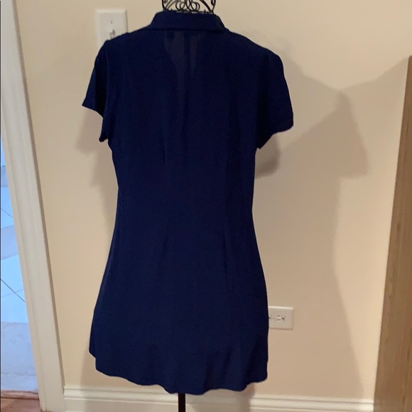 Navy blue button up shirt/dress from Gap - Picture 2 of 2